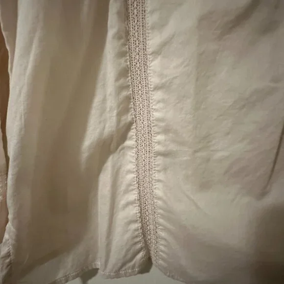 J.Crew Embroidered Cotton Blouse – Size 2 - Picture 5 of 16